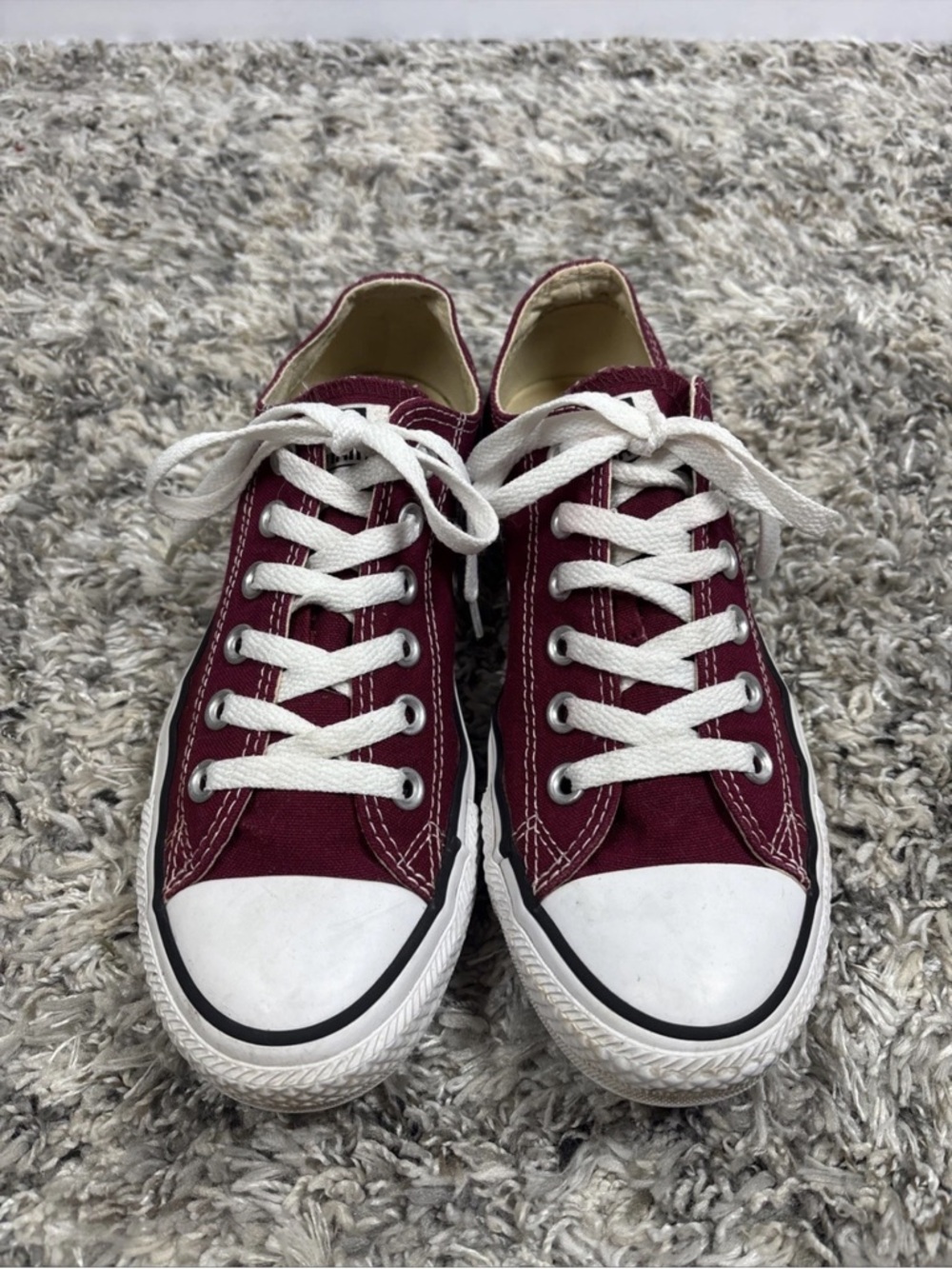 Converse Chuck Taylor All Star Ox Burgundy Men’s 5.5 Women’s Size 7.5